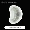 Simulated croissant mold