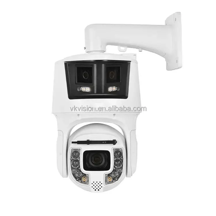 8MP 42x Starlight PTZ Camera with Dual Light Alarm, Auto Tracking