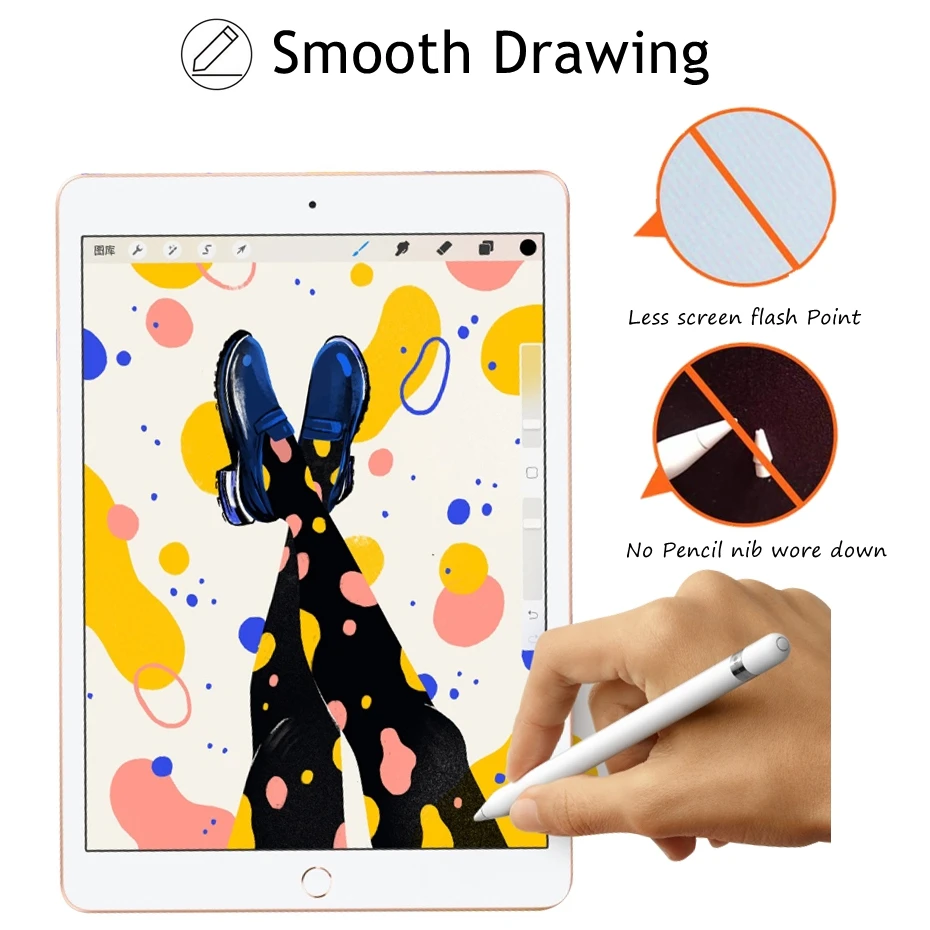 Для Microsoft Surface Go pro8/7/6/5 Paperlike закаленное стекло защитная пленка похожая на бумагу Антибликовая матовая защита