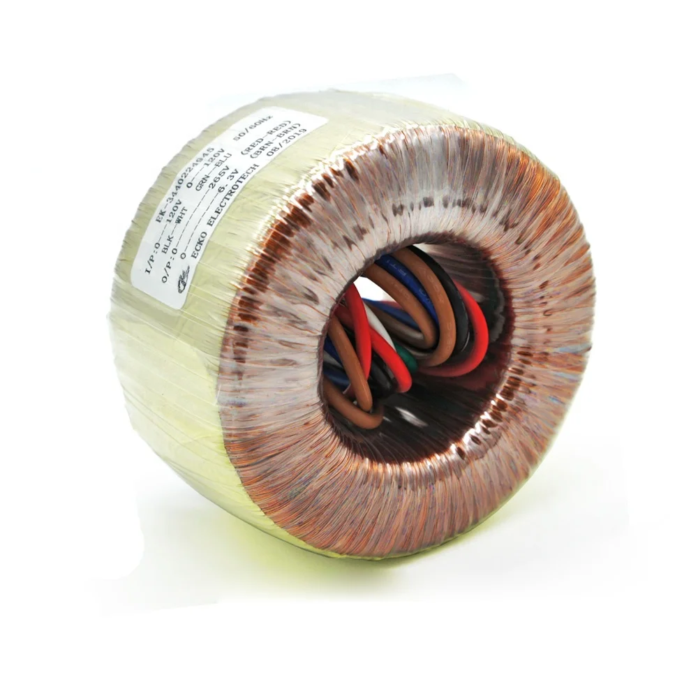 Custom Toroidal Transformer OEM/ODM Service 20VA-25KVA Any Input/Output Voltage with UL/CECertification
