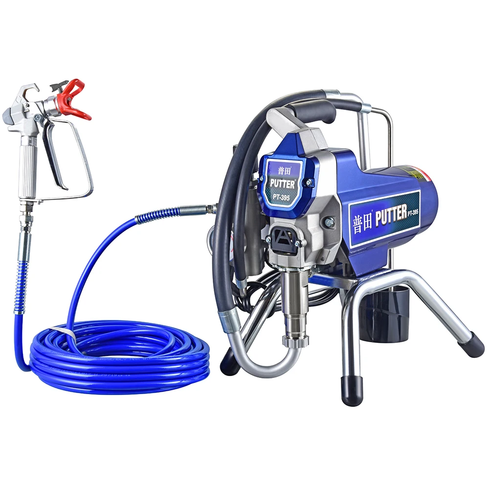 Pistolet à Peinture Airless Électrique 400 W BFO – Haute Pression 2900 Psi, Pour Murs Intérieurs – Kit Complet Avec Flexible 7,5 M