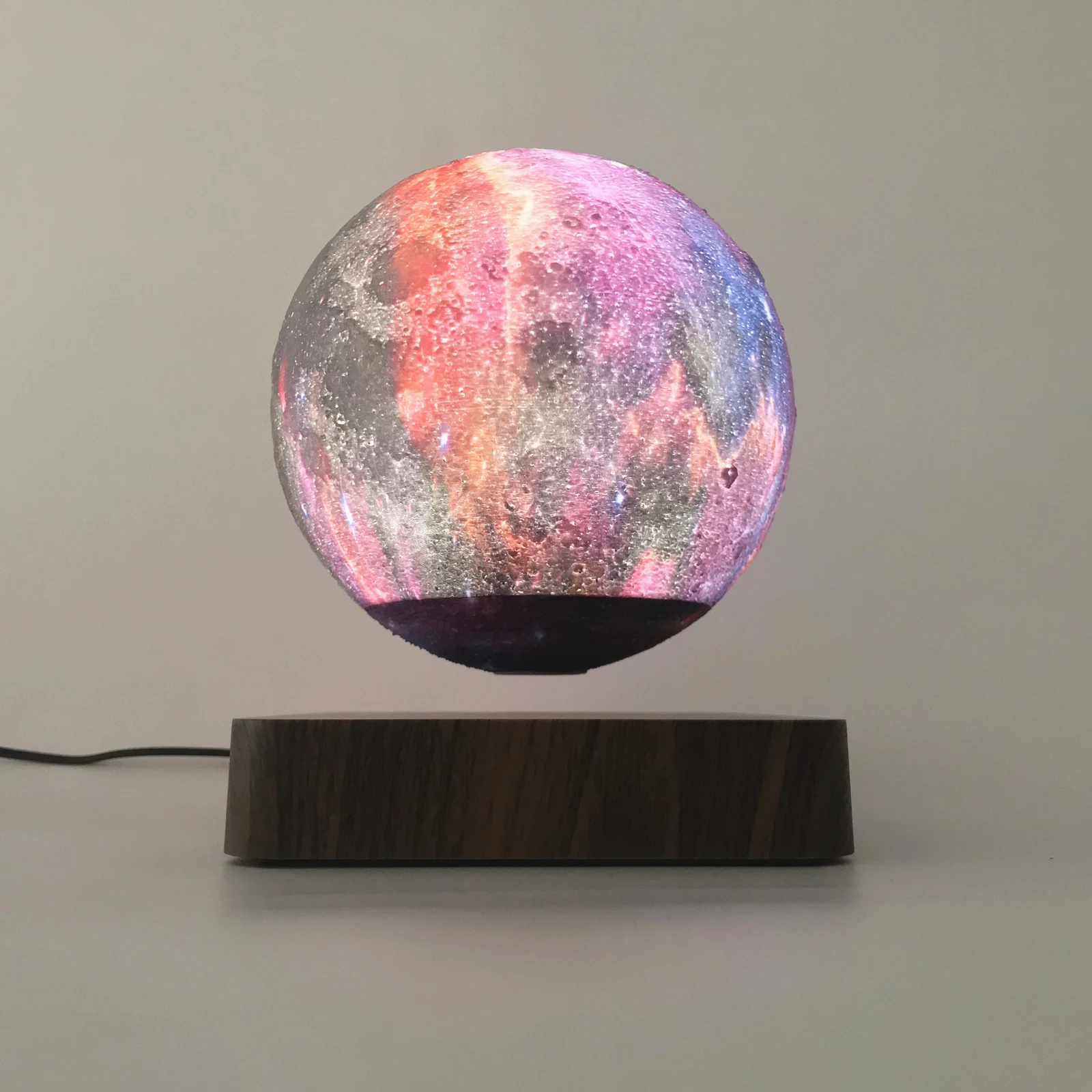 Magnetic Levitating Galaxy Lamp Floating Table Lamp Creative Home ...