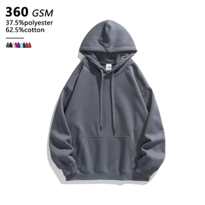 Men's Oversized Pullover Hoodie & Sweatshirt Custom Logo and Printed Pattern Manufacturer's Hoodie