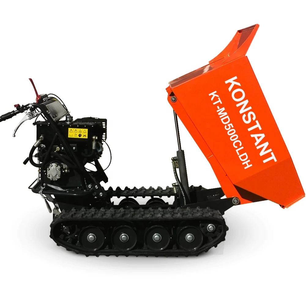 Mini Raupen Dumper CE Approved  Dumpy  Mini Track Crawler Dumper  Mini Tractors  Hydraulic Tipping  Parkside Dumper Buggy