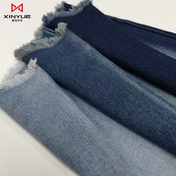 Guangzhou Foshan Factory Cheap Twill Denim Fabric Prices 10s Cotton Spandex Stretchy Denim Fabric for Sale