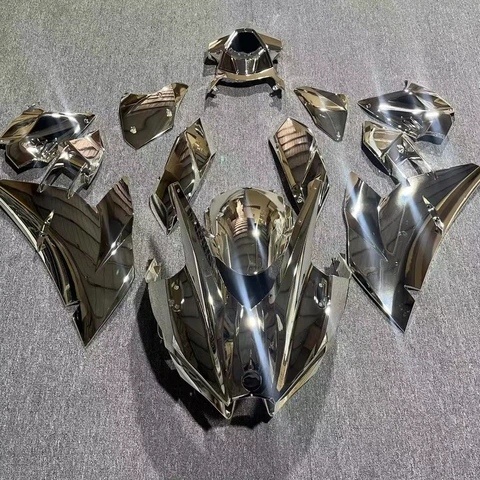 Electroplated Color Spray Paint  Motorcycle Fairing Kit  for Kawasaki Ninja H2 2017 ABS Plastic Motorcycle Fairing Kit