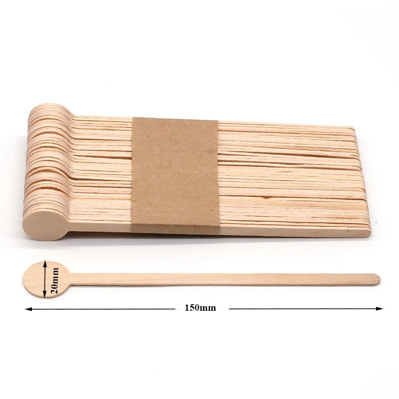 Pantry Value 5 inch Wooden Coffee Stirrers - Wood Stir Sticks