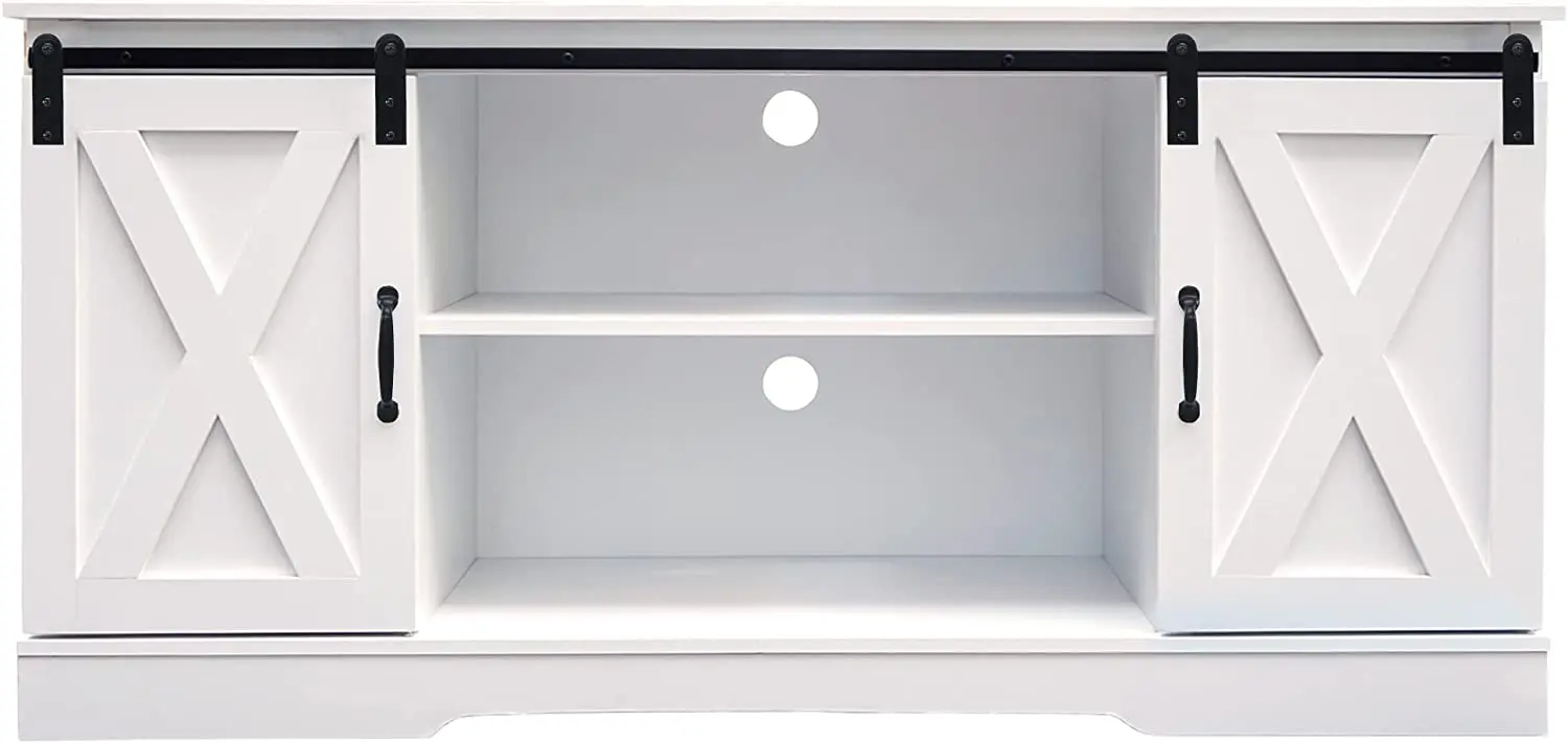 Современный развлекательный центр деревянная медиаприставка для хранения раздвижная дверь сарая телевизионная