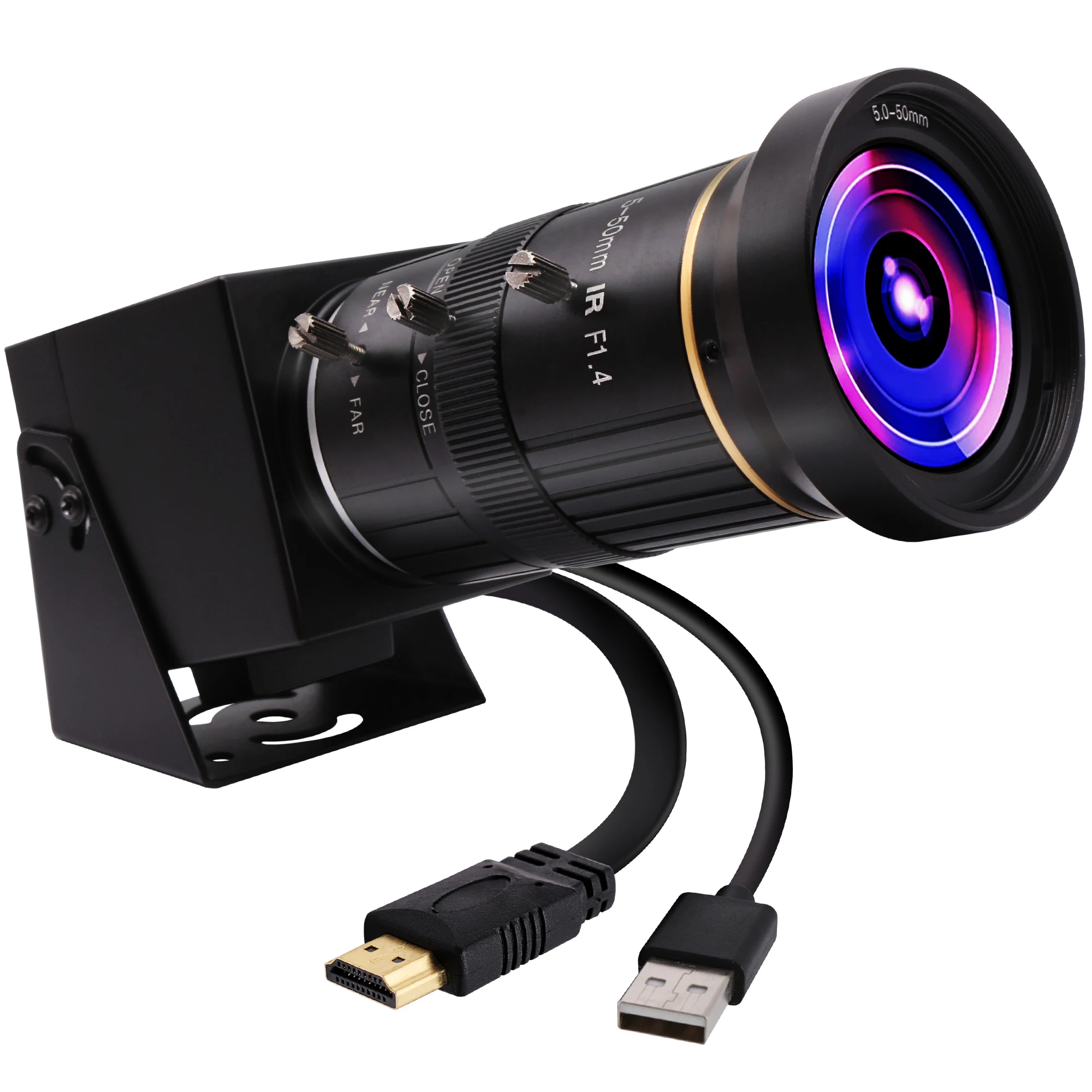 ELP 4K USB HDMI USBカメラ Amazon.com: ELP 4K USB HDMI Camera Module Night Vision PC