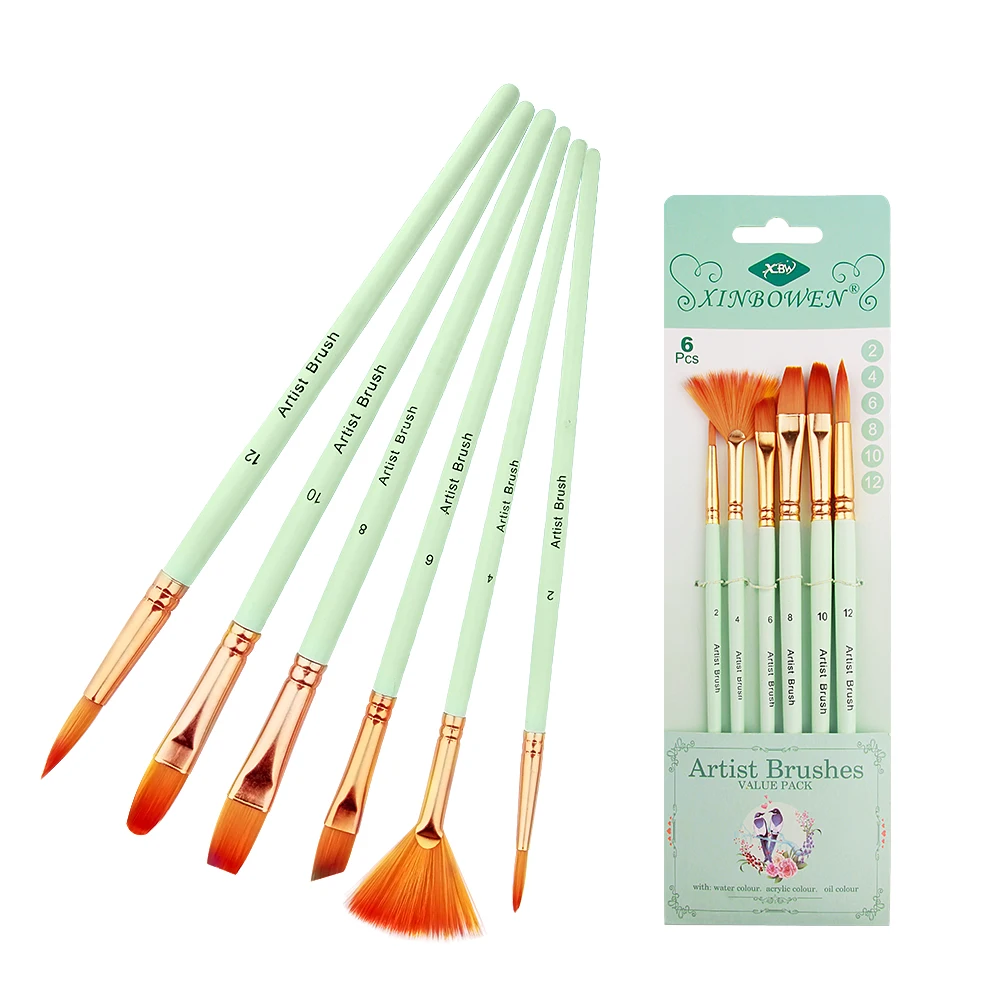 xinbowen art brush 6 art supplies