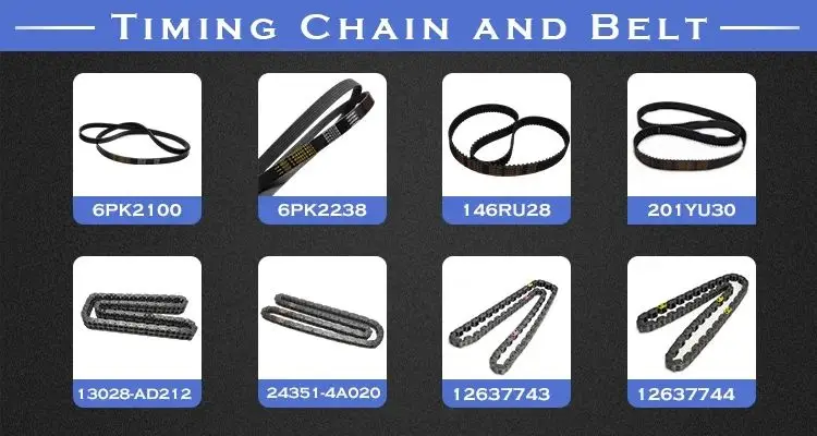 ONEKA Timing Chain Kit 9-4141S TK-TY103-A TK-TY104-A 76026 for TOYOTA 21R 84-ON 4CYL ENGINE USED CAR SPARE PARTS WHOLESALE