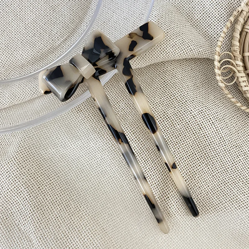 Hand Carved Wood Hair Fork Natural Wood Hair Stick