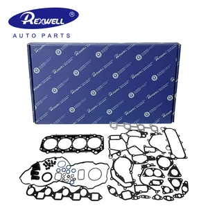 Guangzhou Rexwell Auto Parts Diesel Engine Cylinder Head Full Gasket Kit for Nissan Navara Urvan E25 Patrol Y61 ZD30 10101-2W225