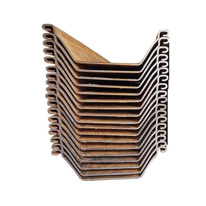 Low Price Used Sheet Pile Type 2 Chinese Manufacturer Used Steel Sheet Piling for Sale