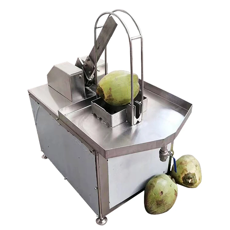 Coconut Water Extracting Processing Machine Young Coconut Cutting Machine