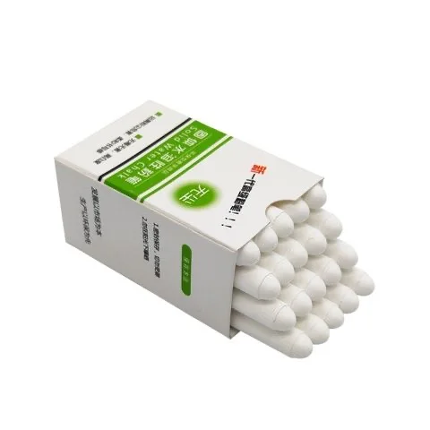 Детский мелок для рисования водорастворимый и беспыльный тротуарный Мел однотонного цвета с цветной упаковкой