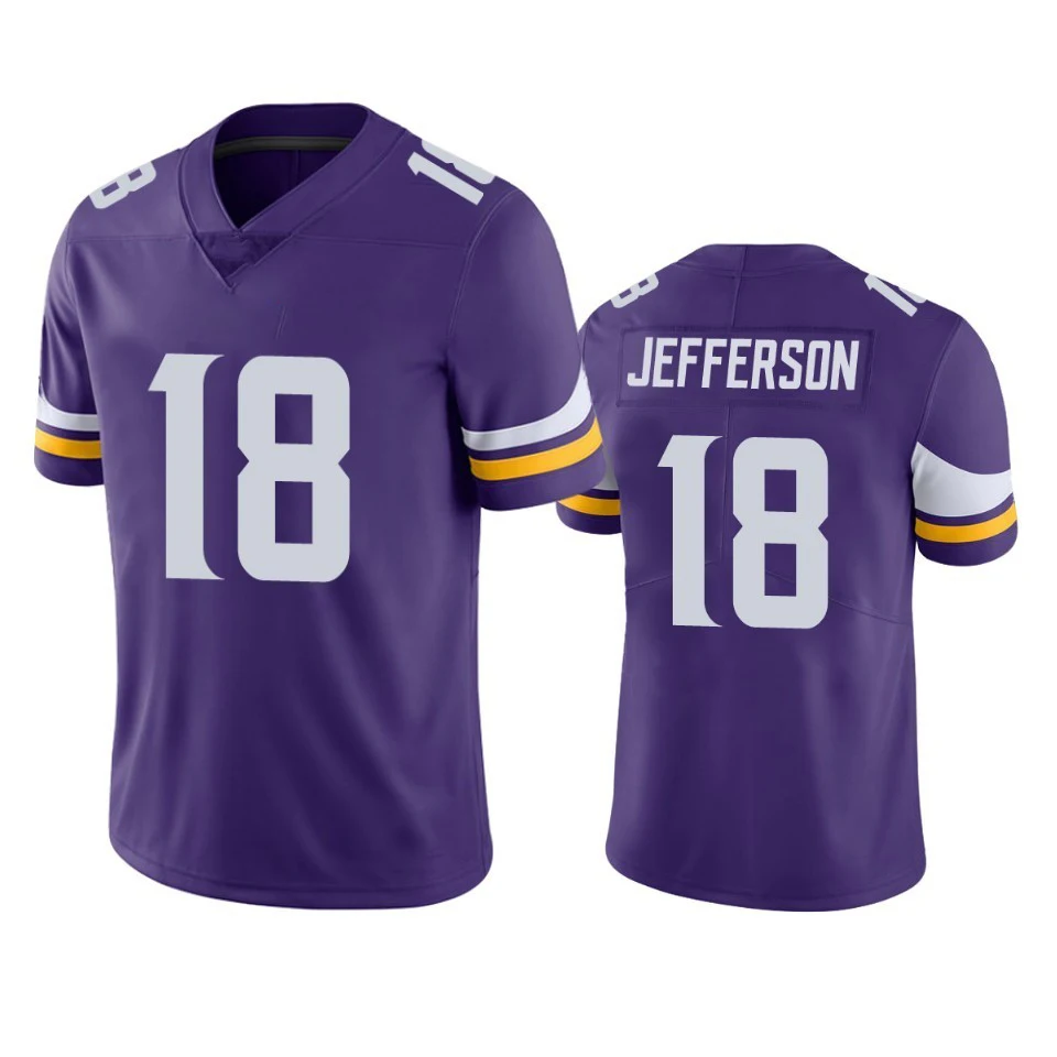 18 Justin Jefferson 19 Adam Thielen Mens FootballnflJersey 4