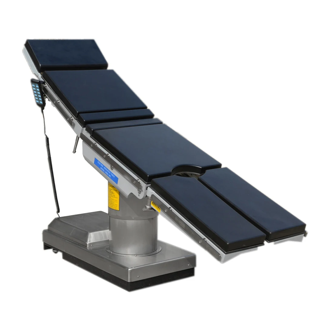 High Load Capacity Medical Hydraulic Surgical Console Mechanical Translation Surgical Theatre Bed