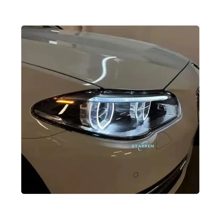 Angel Eye Headlight Kit For Bmw 1017 F10 Upgrade F18 Led Light Upgrade For 5 Series Angel Eye
