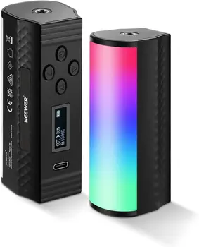 NEEWER Magnetic Handheld Light Wand, 360 Full RGB Mini LED Video Light Stick, 2500mAh Rechargeable Battery, 2500-8500K