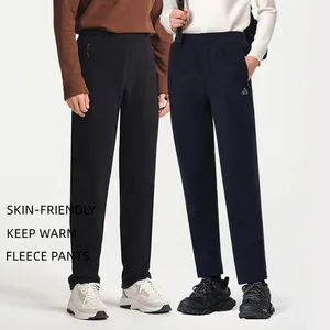 New Design Wholesale High Quality  Fleece Pants  Breathable Warm Outdoor Sports Trousers