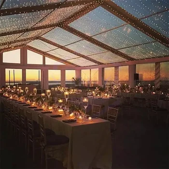 High Quality Clear Span Transparent Wedding Marquee Tent Luxury Outdoor Banquet For Event