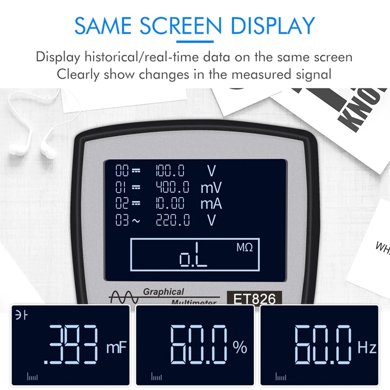 Cleqee C520 Bandwidth 20Mhz Sampling Data 50M with Probe USB Cable Dual Channel PC Virtual Digital Handheld Oscilloscope