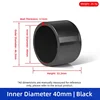 Black-Inner Diameter 40mm(750 pcs per carton)