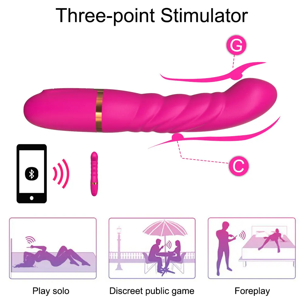 App Controlled Adult Sex Toy Wholesale Women Silicone Massager Sexual  Vibrator Woman Vagina G Spot Vibrators in Sex Products
