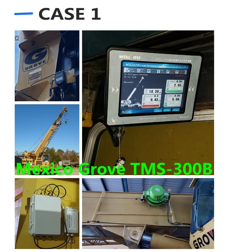 Full Set Load Moment Indicator System Kit for Grove Tadano kato Ppm 50t Telescopic Rt Cranes