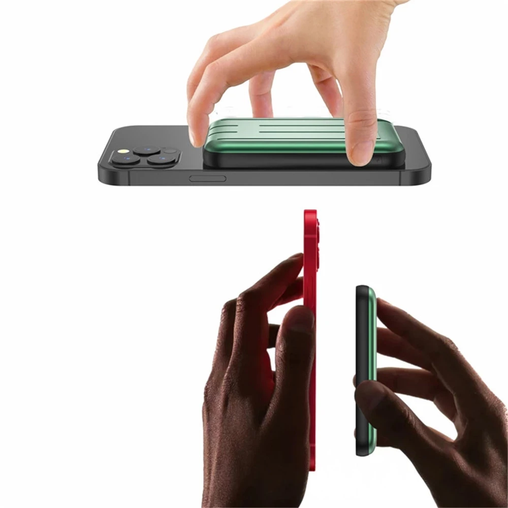 T109 15W Portable 5000mah Battery Magnetic Charger Power Bank