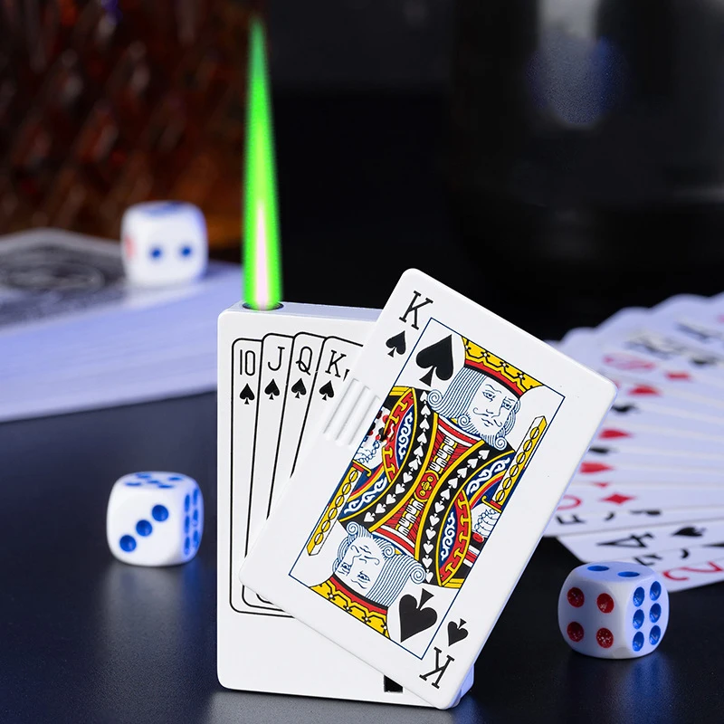 Wholesale Best-Selling Jet Flashlights, Windproof Playing Cards, Smoking Accessories, Metal Lighters