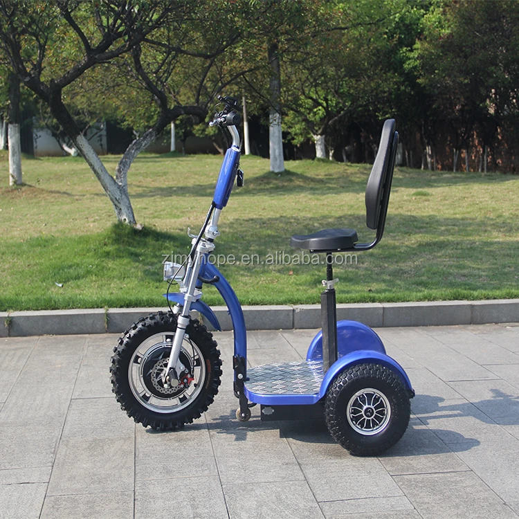 Zappy Three-Wheel Electric Scooter CE Certified 500W Motor Power with Removable Battery Mobility Scooter YXEB-712