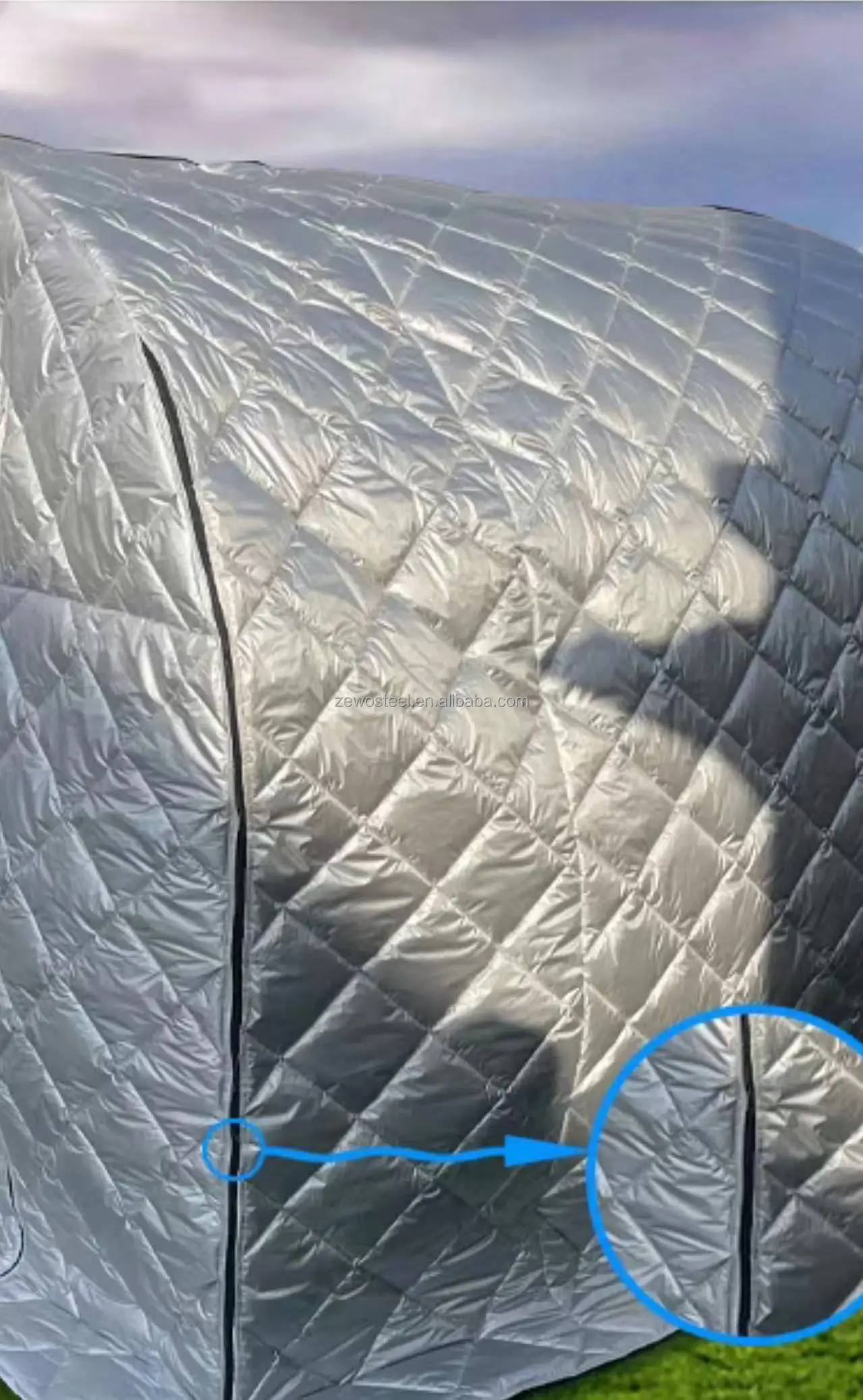 High-value Silver-white Winter Warm Quilt Greenhouse Insulation Quilt  Thermal Blanket From Factory, image size:1279x2075