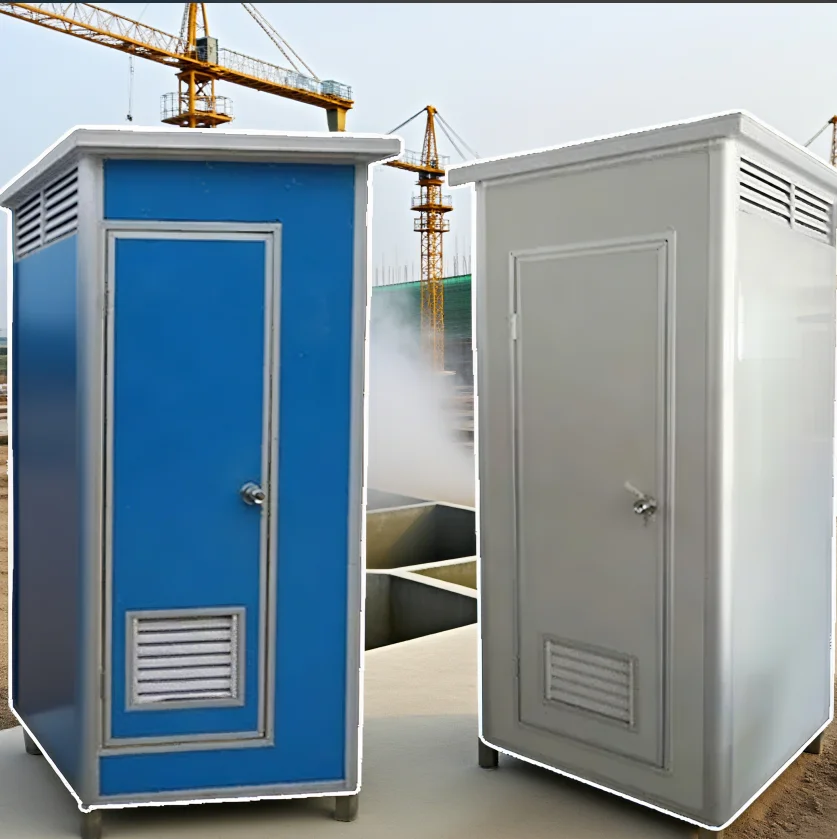 Modern Design Portable Steel Eco-Friendly Outdoor Toilet Trailer Luxury Hot Sale for Office Apartment Use Made China Movable