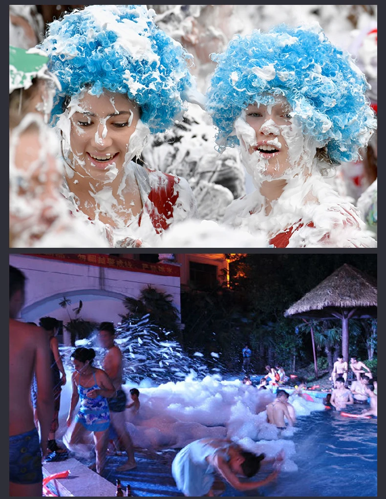 Stage Foam Machine 1800w Jet Foam Machine for Pool Party