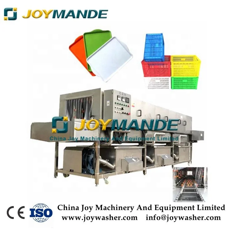 Black Soldier Fly Larve Crate Washing Machine