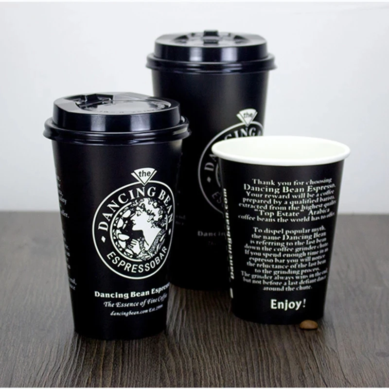 Logo Yogurt Cups 8oz Paper Cup With Lid