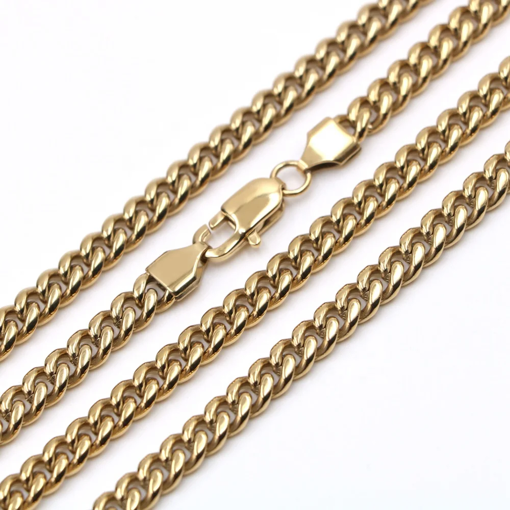 14k Gold Plated 6mm Stainless Steel 