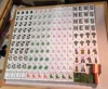 Pink Flamingo Mahjong 160 Tiles Jade Green