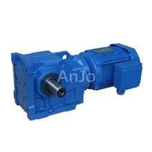 K Series K37 K77 Flenders Wholesale Solid Hollow Shaft AC Right Angle Three Phase 380V Gearbox Helical Gear Motor for Machinery