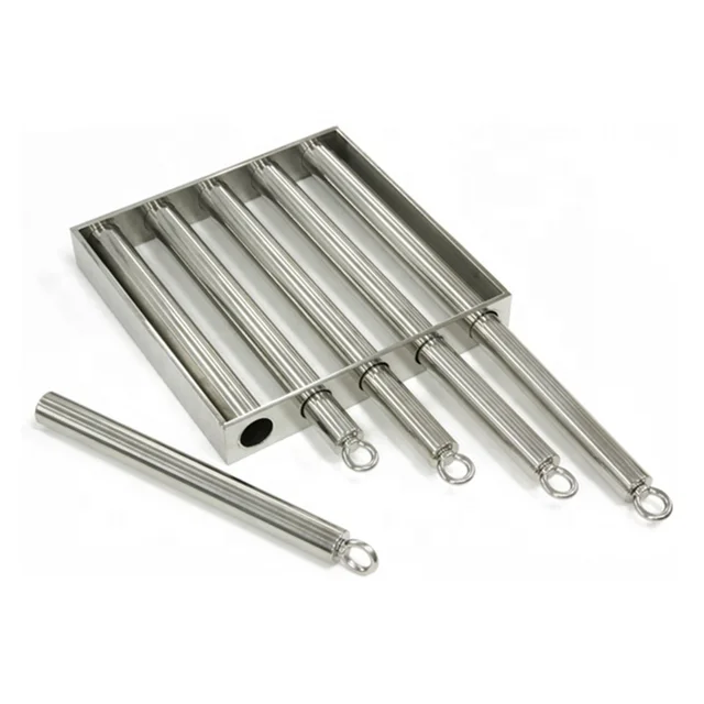 SS316 SS304 Stainless Steel magnetic product Ndoeydimum magnets NdFeB magnet Magnetic grid 10000Gauss 12000Gauss  Magnetic bar