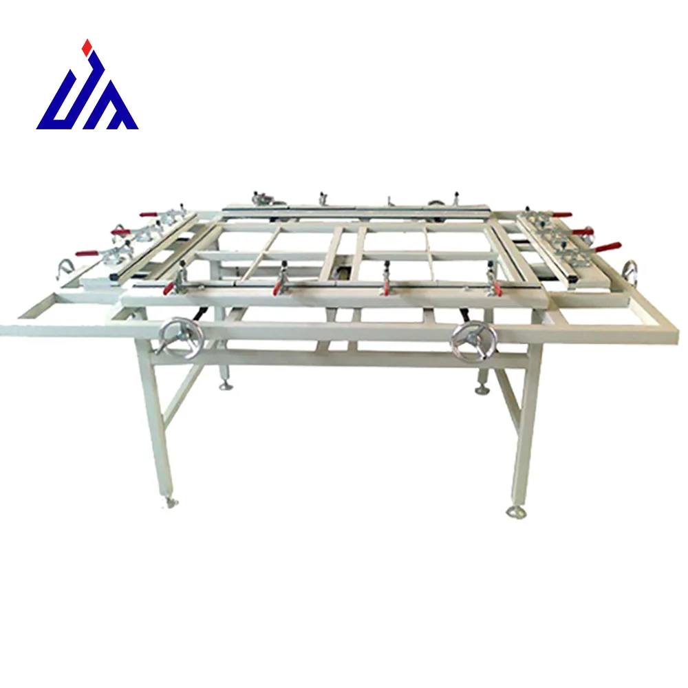 <a class='inkey' style='color:blue' href='https://www.jmprintingtech.com/screen-printing-mesh511' target='_blank'>Screen Printing Mesh</a> Tension Stretcher / Silk Screen Stretching Machine factory