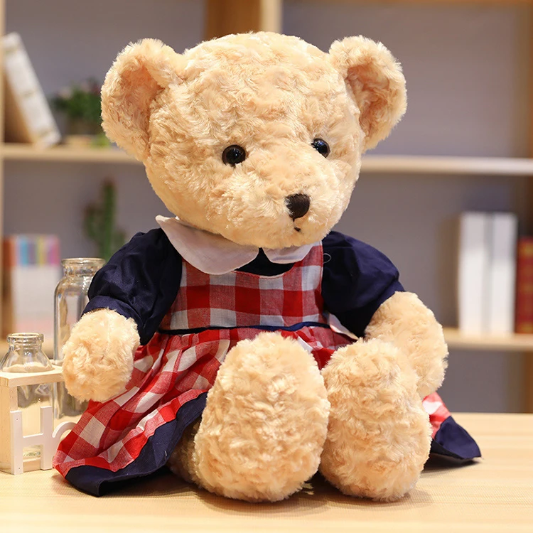 Medium size 55cm teddy bear with variety of clothes| Alibaba.com