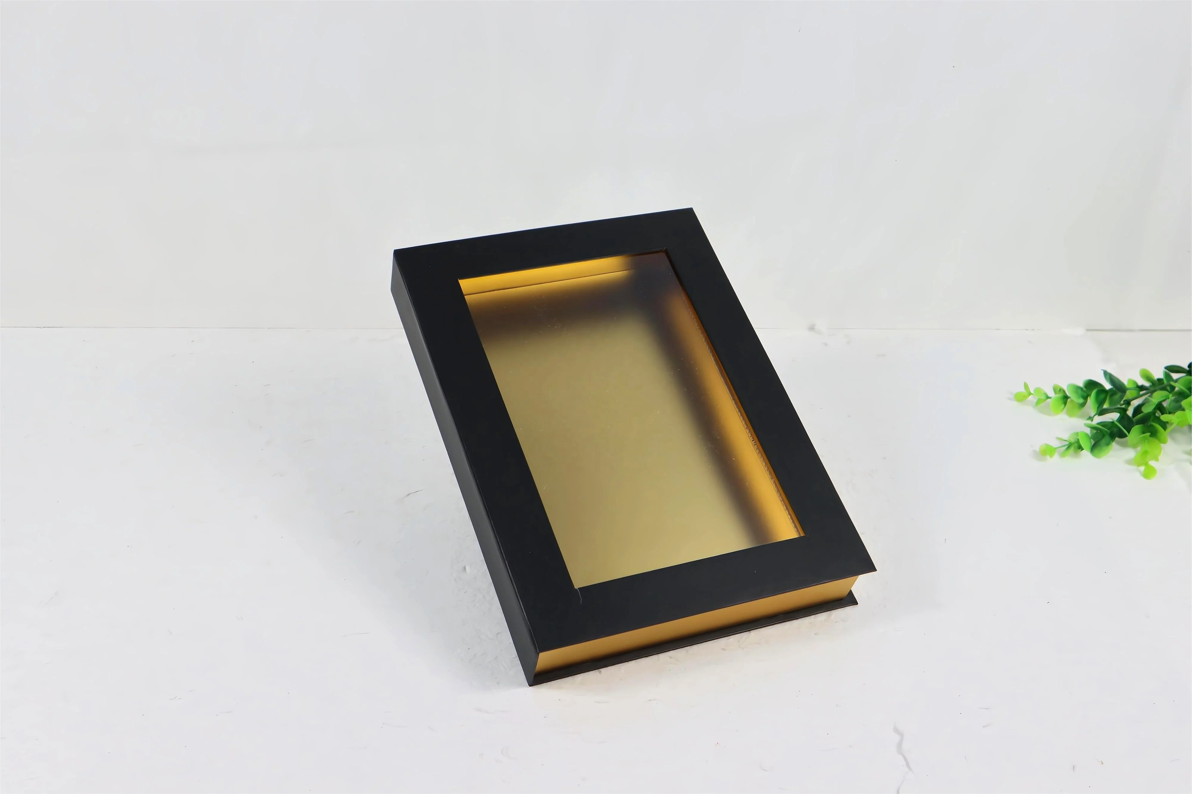 High Quality Transparent Pvc Window Magnetic Sealing Box Hot Stamping Cardboard Book Box Gift  Packaging Box