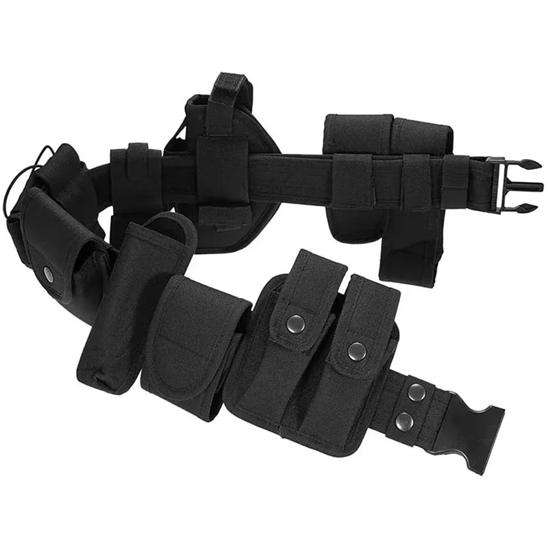 Outdoor Mountaineering Adjustable Heavy Duty Tactical Belt for Daily Commuting Hunting Training Sport Enthusiasts Utility Belt