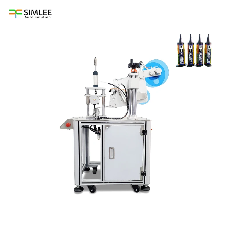 Semi Automatic Floor Type Round Bottle Labeling Machine