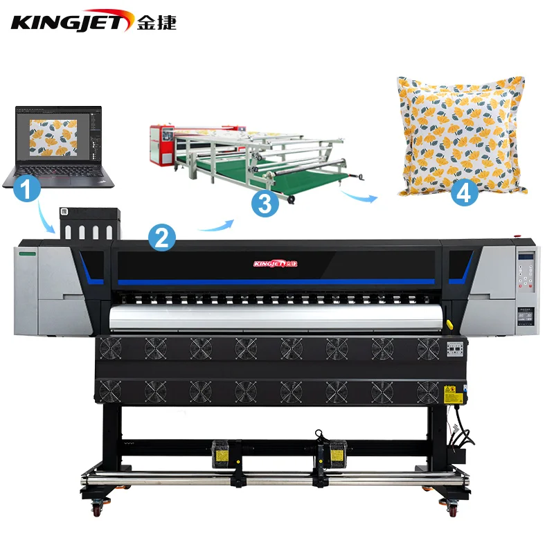 Dye sublimation fabric online printer for sale