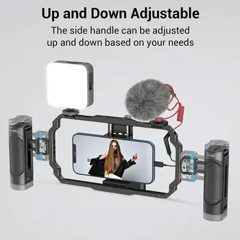 Smallrig Side Handle for Smartphone Cage Phone Video Rig Lightweight W 1/4 Threads -2772 detail image