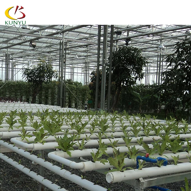Triangle Shape Hydroponic PVC Circular Plant Pipe